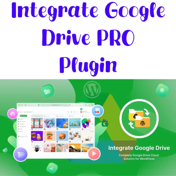 Integrate Google Drive PRO Plugin