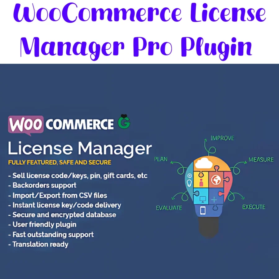 WooCommerce License Manager Pro Plugin Latest Version