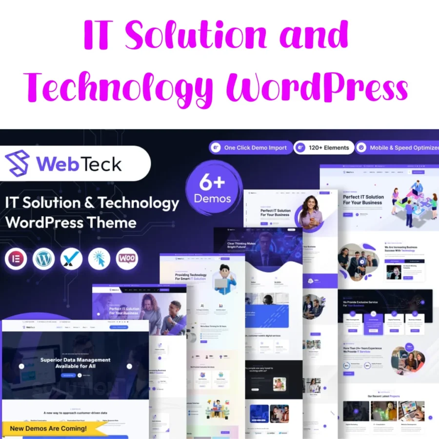 IT Solution and Technology WordPress Themes